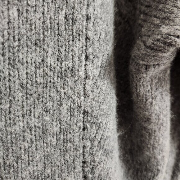 Helmut Lang Women's Gray Wool Camel Hair Sweater Small - Picture 3 of 5